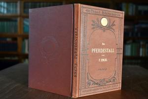 Der Pferdestall, sein Bau und seine Einrichtung.