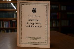 Fingerzeige für angehende Vollblutzüchter.