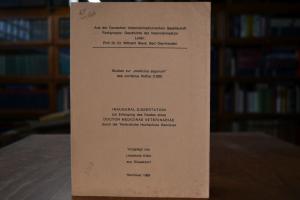 Studien zur "medicina equorum" des Jordanus Ruf...