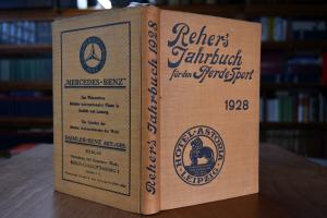 Reher`s Jahrbuch für Pferdesport, Vollblut- und...