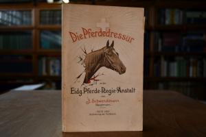 Die Pferdedressur an der Eidg. Pferde-Regie-Ans...