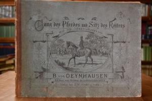 Gang des Pferdes und Sitz des Reiters. Als Fort...