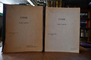 Ethik I, Sommer-Semester 1928 + Ethik II, Somme...