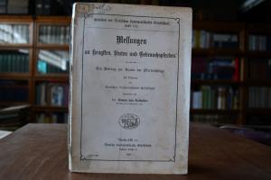 Messungen an Stuten, Hengsten und Gebrauchspfer...