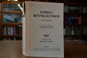 Jahresrennkalender für Deutschland 1947. I. und...