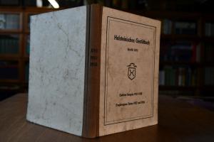 Holsteinisches Gestütbuch Band XVII. Gekörte He...