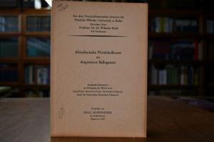 Altitalienische Pferdeheilkunst des Augustinus ...