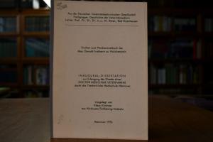 Studien zum Pferdearzneibuch des Max Oswald Fre...