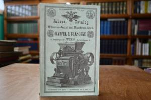 Jahres-Catalog der Mühlenbau-Anstalt und Maschi...