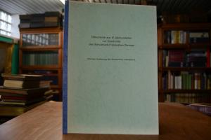 Dokumente aus 12 Jahrhunderten zur Geschichte d...