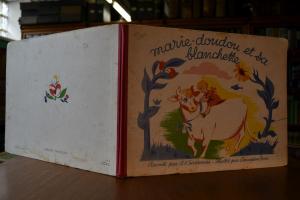 Marie-Doudou et sa Blanchette.