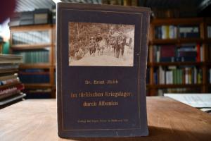 Im türkischen Kriegslager durch Albanien. Beken...