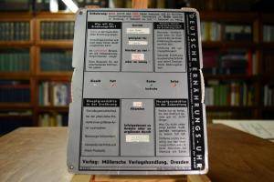 Deutsche Ernährungs-Uhr.