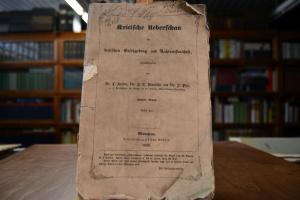 Kritische Ueberschau der deutschen Gesetzgebung...