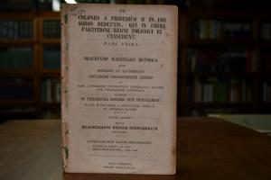 De Coloniis A Friderico Ii In Eos Agros Deducti...