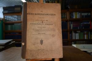 Der Wiener Männergesangverein, Chronik der Jahr...