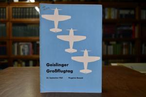 Geislinger Großflugtag. 23. September 1962, Flu...