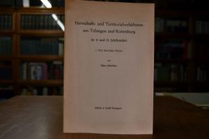 Herrschafts- und Territorialverhältnisse um Tüb...