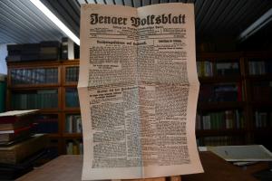Jenaer Volksblatt. Zeitung der Deutschen Demokr...