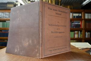 Was muß Deutschland leisten! Teil I Die Sachver...