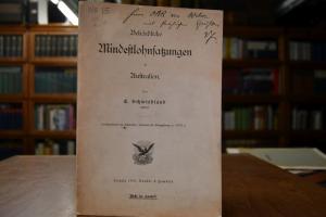 Behördliche Mindestlohnsatzungen in Australien.