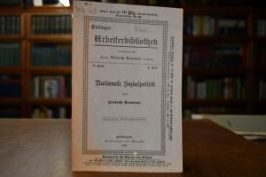 Nationale Sozialpolitik.