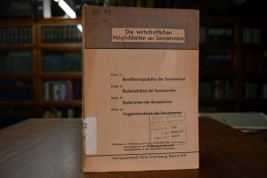 Die wirtschaftlichen Möglichkeiten der Sowjetun...