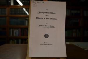 Die Nahrungsmittelverfälschung und die Maßregel...