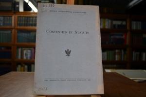 Convention et Statuts. Institut International d...