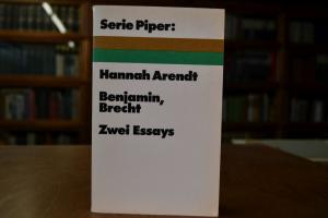 Walter Benjamin, Bertolt Brecht. Zwei Essays.