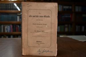 Der alte und der neue Glaube. Ein Bekenntniß vo...