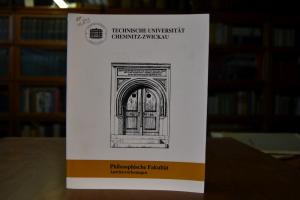 Antrittsvorlesungen der Philosophischen Fakultät.