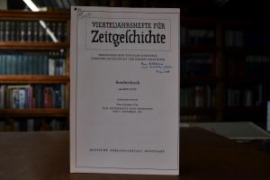 Eine Denkschrift Otto Hoetzschs vom 5. November...