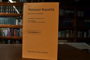Die Arbeiterparteien und die Republik von Weimar.