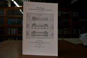 Kleine Beiträge zur Geschichte der Stuttgarter ...