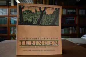 Tübinger Hochschulführer Sommersemester 1930.