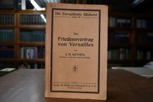 Der Friedensvertag von Versailles.