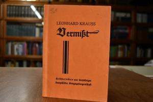 Vermißt! Selbsterlebtes aus dreijähriger franzö...