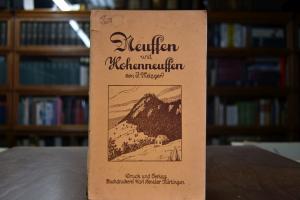 Neuffen und Hohenneuffen. Führer durch die Land...