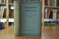 Pädagogisches Wörterbuch.