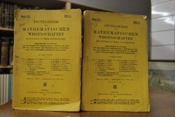 Encyklopädie der mathematischen Wissenschaften ...
