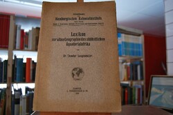 Lexikon zur alten Geographie des südöstlichen Ä...