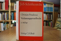 Verfassungsprozessrecht. Die Verfassungsgericht...