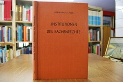 Institutionen des Sachenrechts. Ein Lehrbuch.