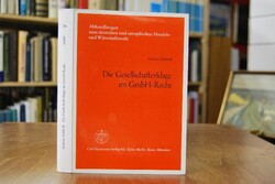 Die Gesellschafterklage im GmbH-Recht. Zur Durc...