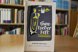 Festbuch zum Gauliederfest in Göppingen und 100...