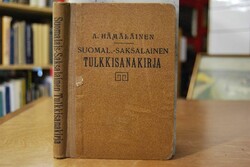 Suomalais-Saksalainen Tulkkisanakirja. Finnisch...