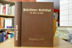 Faksimiledruck Paderborner Volksblatt für Stadt...