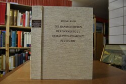 Die Handschriften der Sammlung J 1 im Hauptstaa...