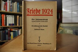 Friede 1924. Der Zusammenbruch englisch-französ...